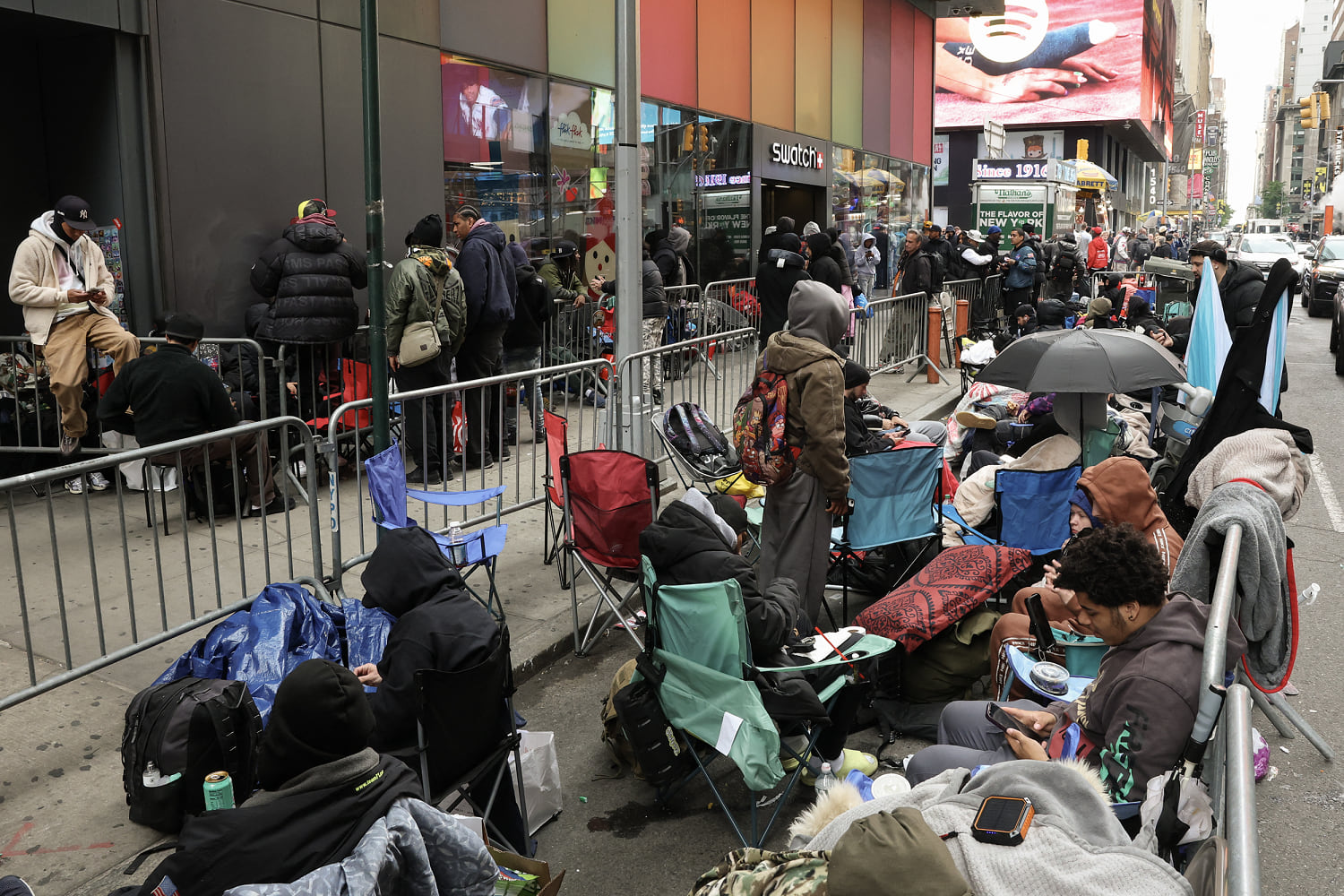 Swatch stores shutter amid long lines for highly anticipated collaboration release