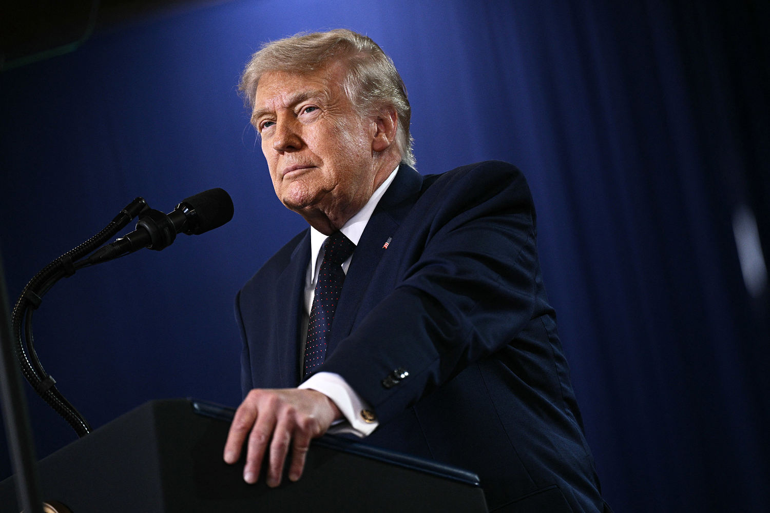 Trump says AI doesn’t need guardrails, only a ‘high IQ’ president
