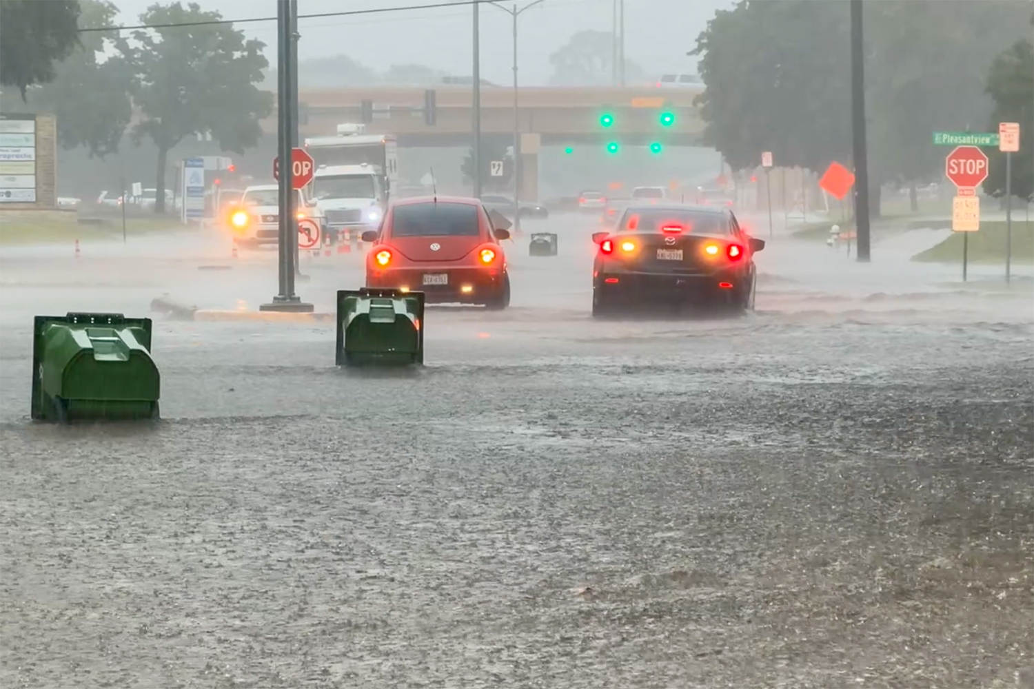 Millions at risk as heavy rains threaten floods across the South