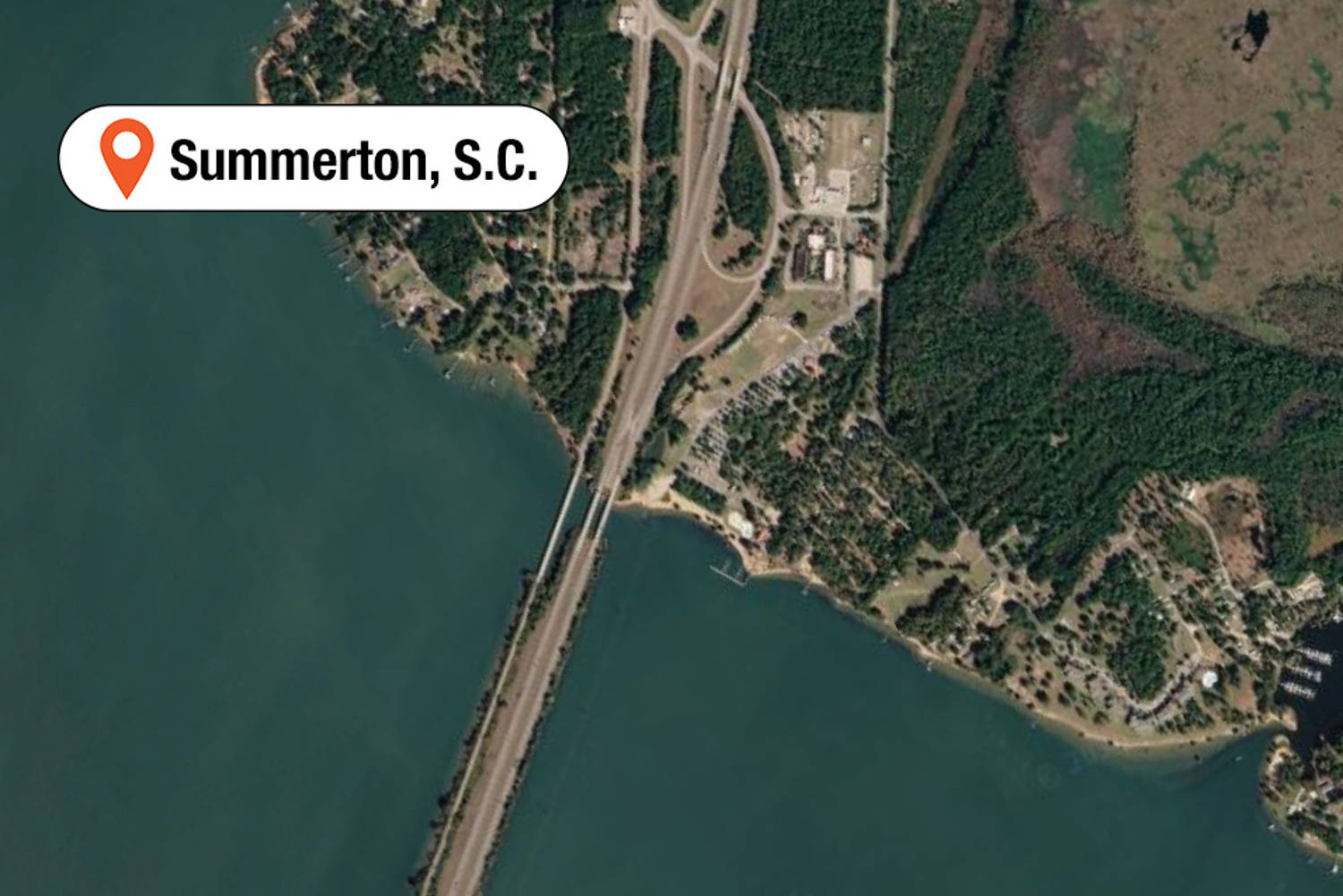 Woman killed by flying patio umbrella while dining at South Carolina restaurant