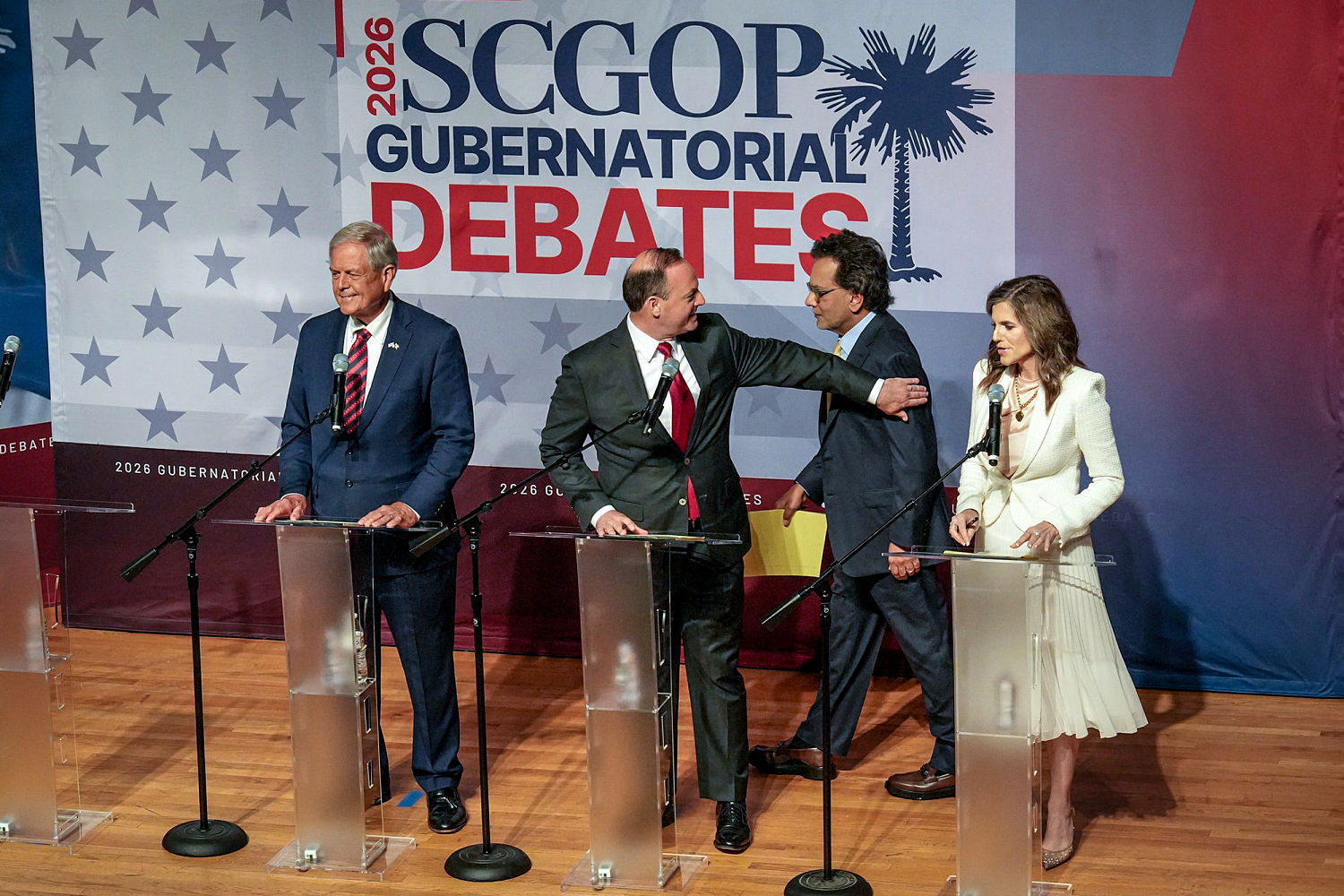 Trump-backed Pamela Evette advances to GOP primary runoff against Alan Wilson in South Carolina governor’s race