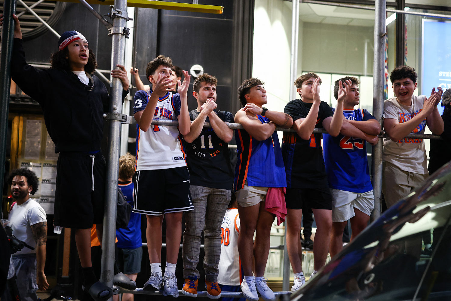 How New Yorkers celebrated the Knicks’ first NBA Finals appearance in 27 years