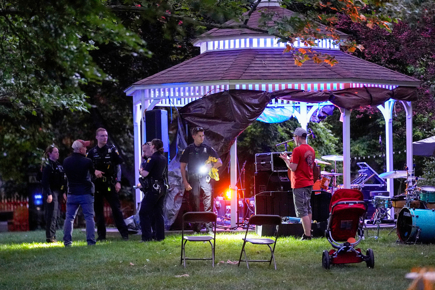 Mass shooting at Ohio festival that wounded 12 ste