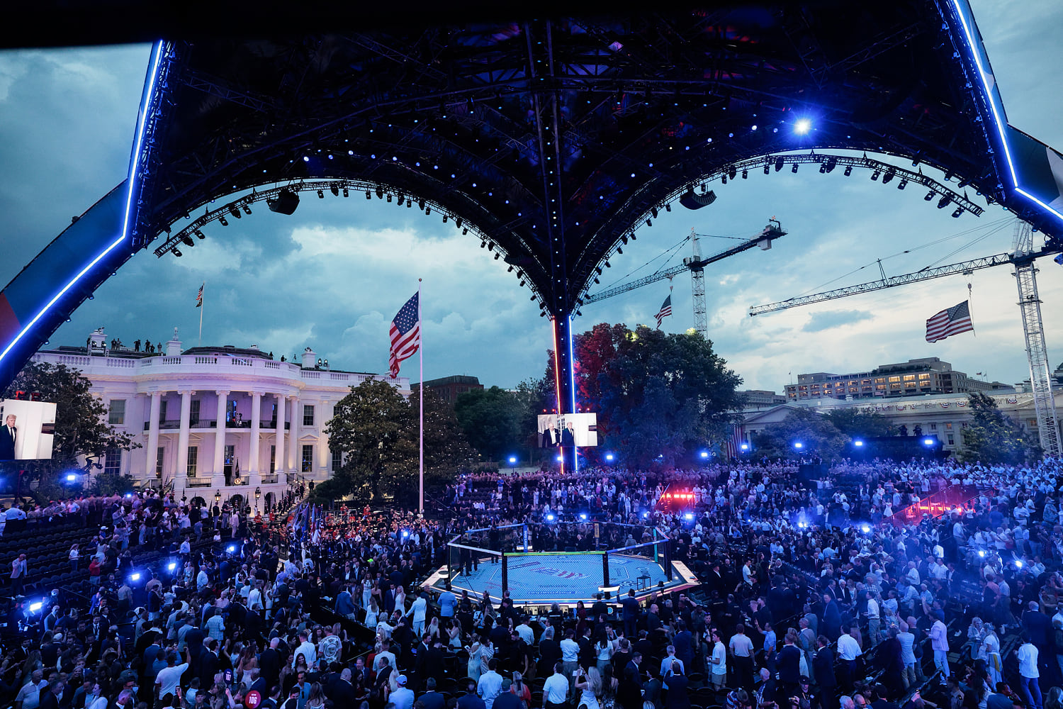 U.S. and Iran agree to peace framework and the pageantry at Trump’s UFC night: Morning Rundown