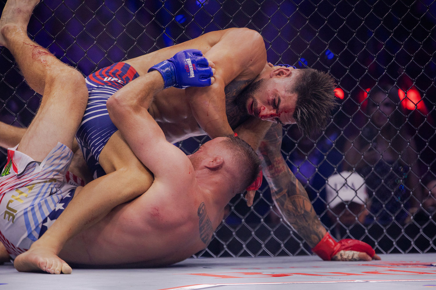 Trump, flyovers and bloody fights: What it was like inside UFC Freedom 250