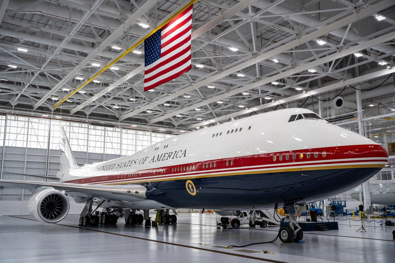 Trump unveils new Air Force One jet gifted by Qatar