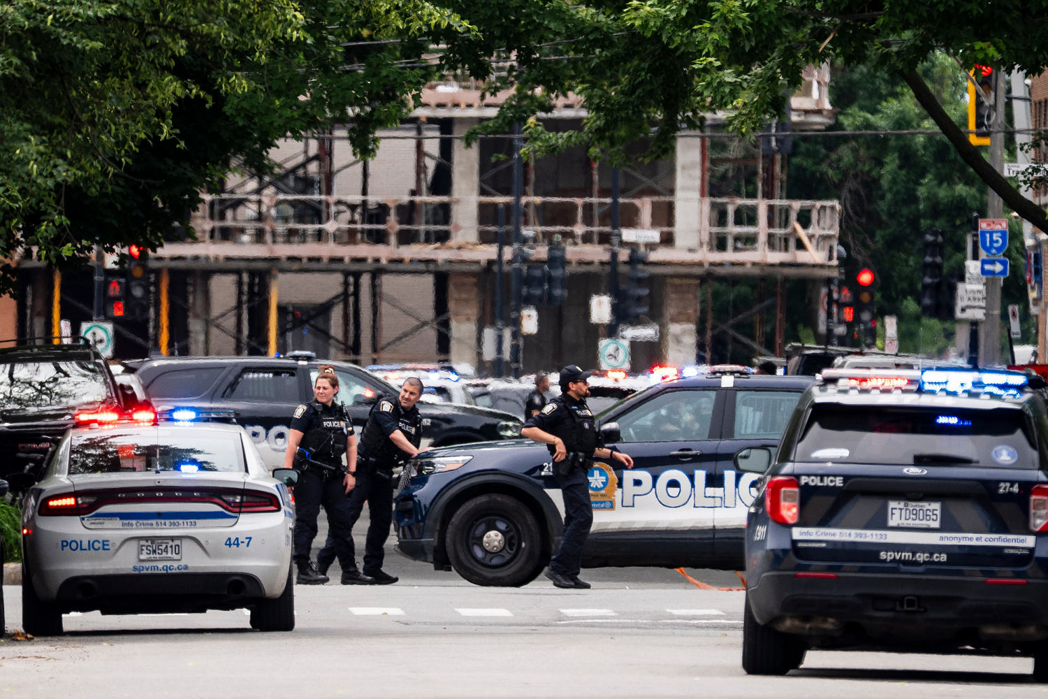 Police officer and civilian killed in Montreal shooting