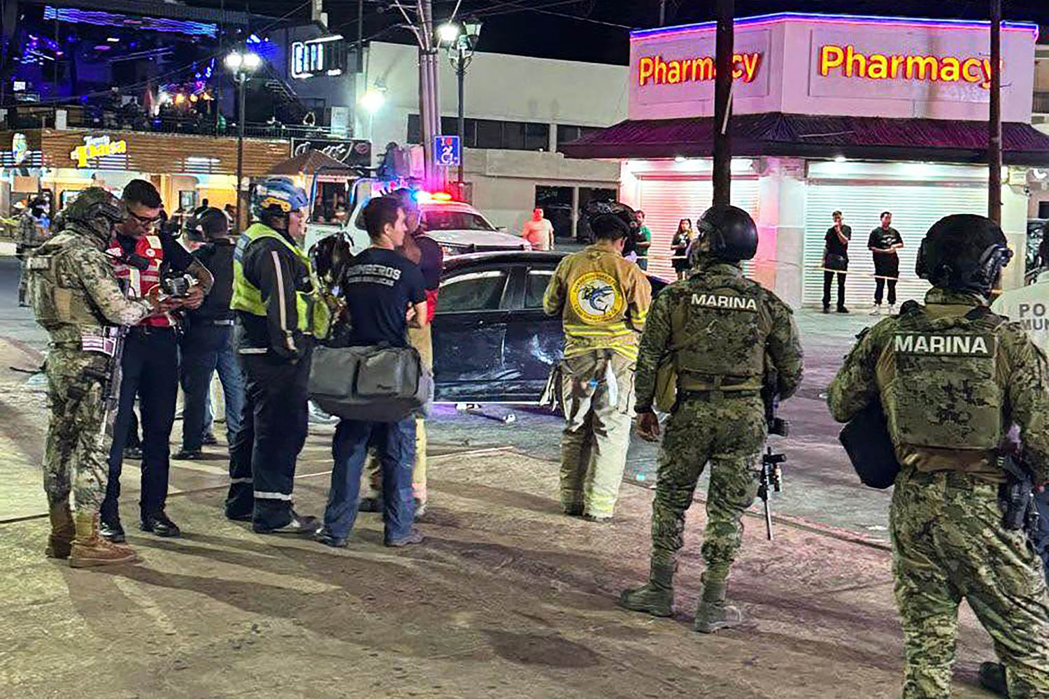 17 injured after vehicle plows into World Cup revelers in Mexico