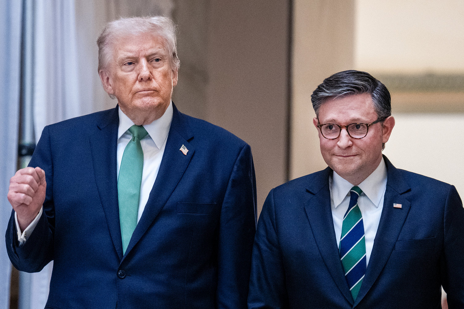 Trump to meet with Speaker Mike Johnson to discuss gridlock over key housing and election bills