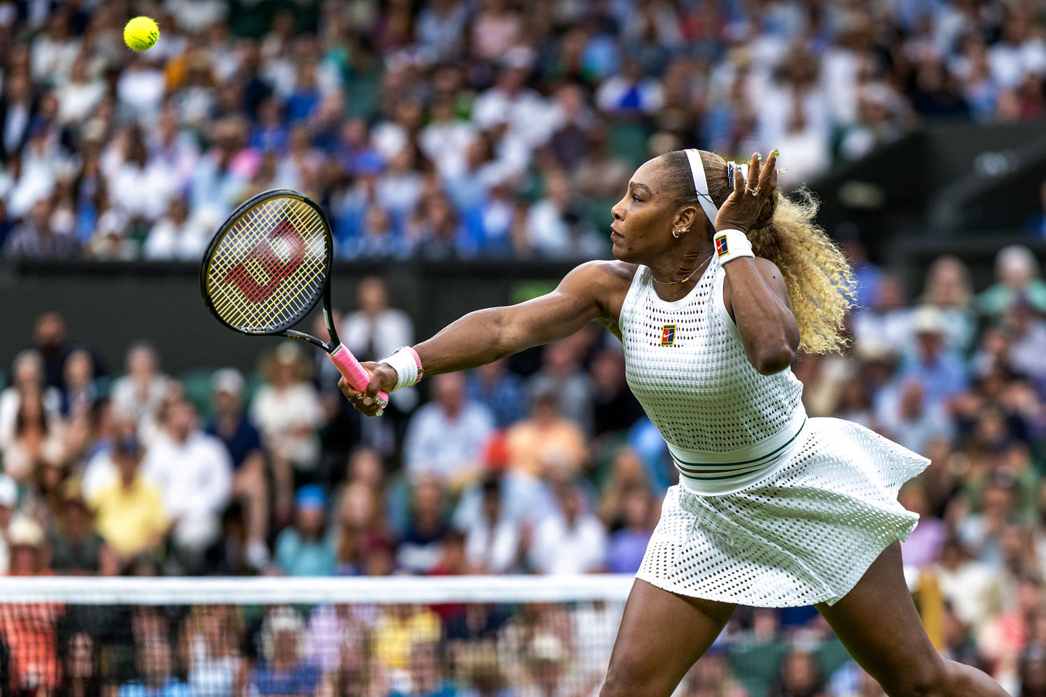 Serena Williams withdraws from Wimbledon doubles competition after knee injury