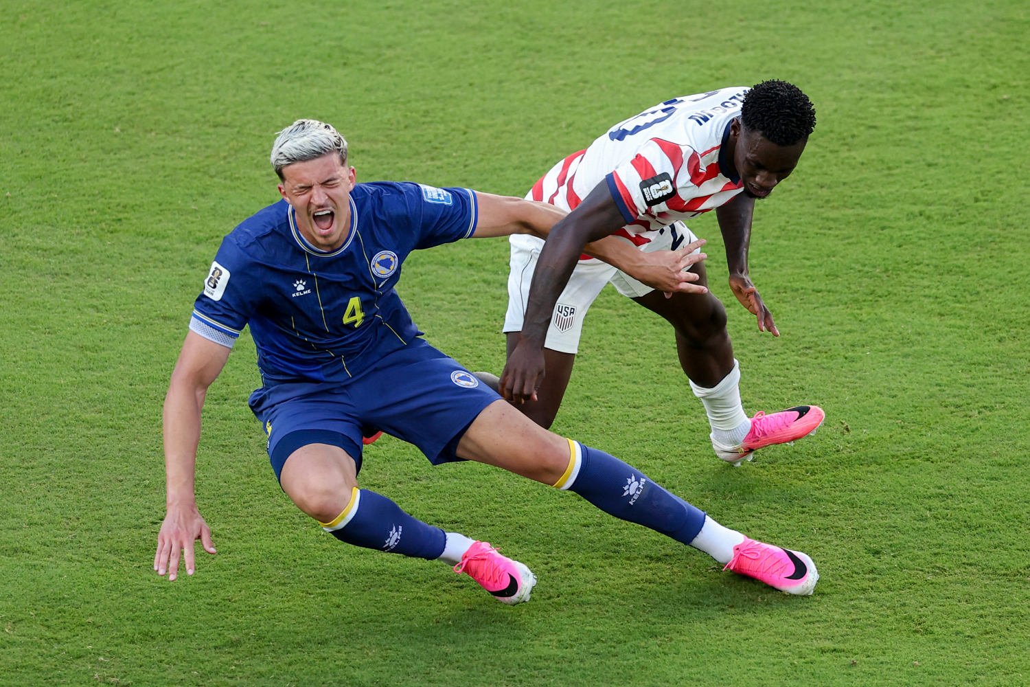 Trump says he asked FIFA to review U.S. soccer star Folarin Balogun’s suspension