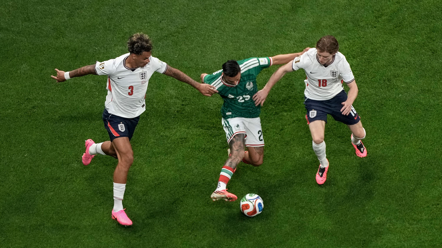 From The Sports Desk: England wins in the Azteca