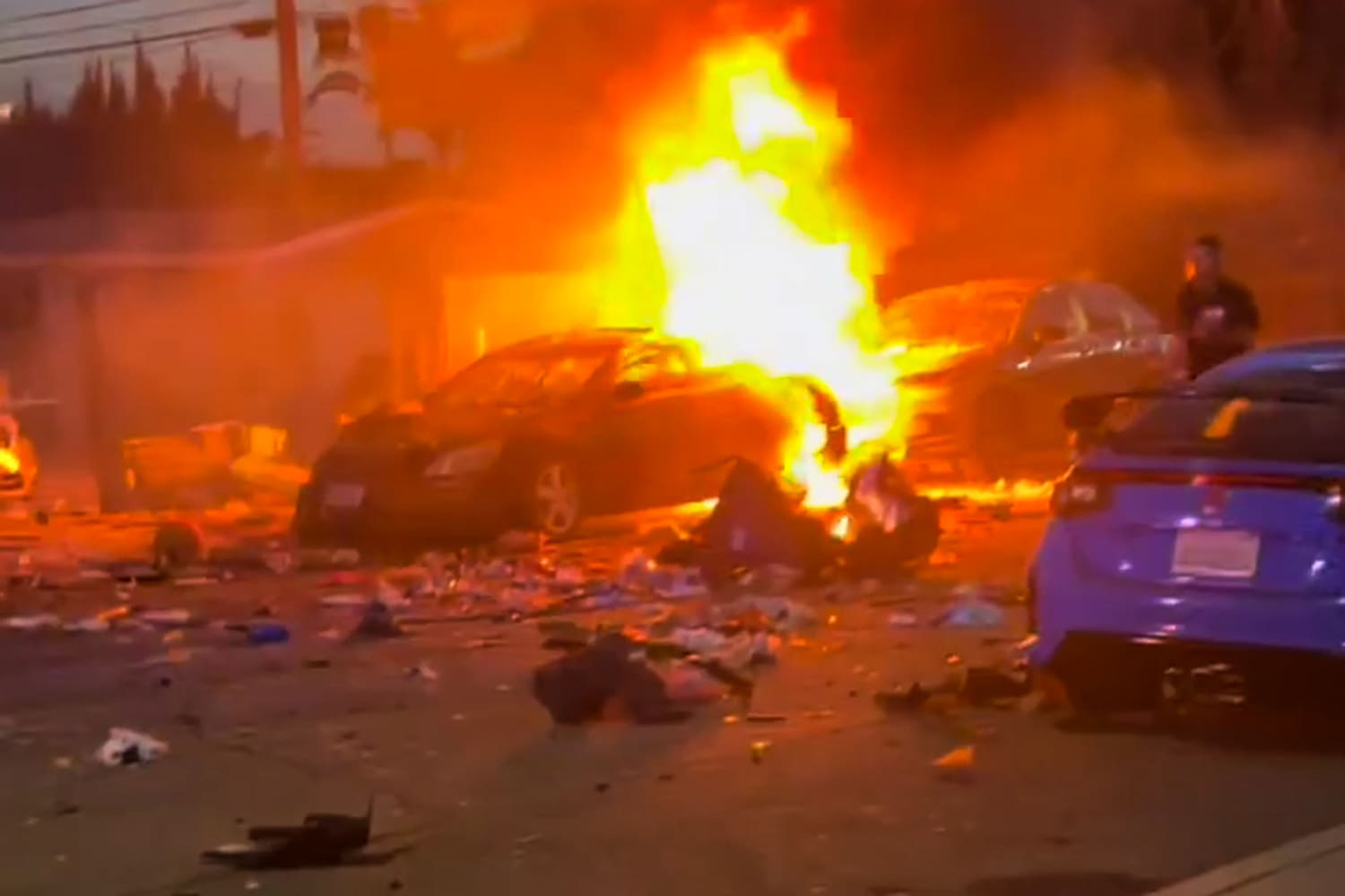 At least five killed in shootings and explosions that leave dozens wounded across the U.S.