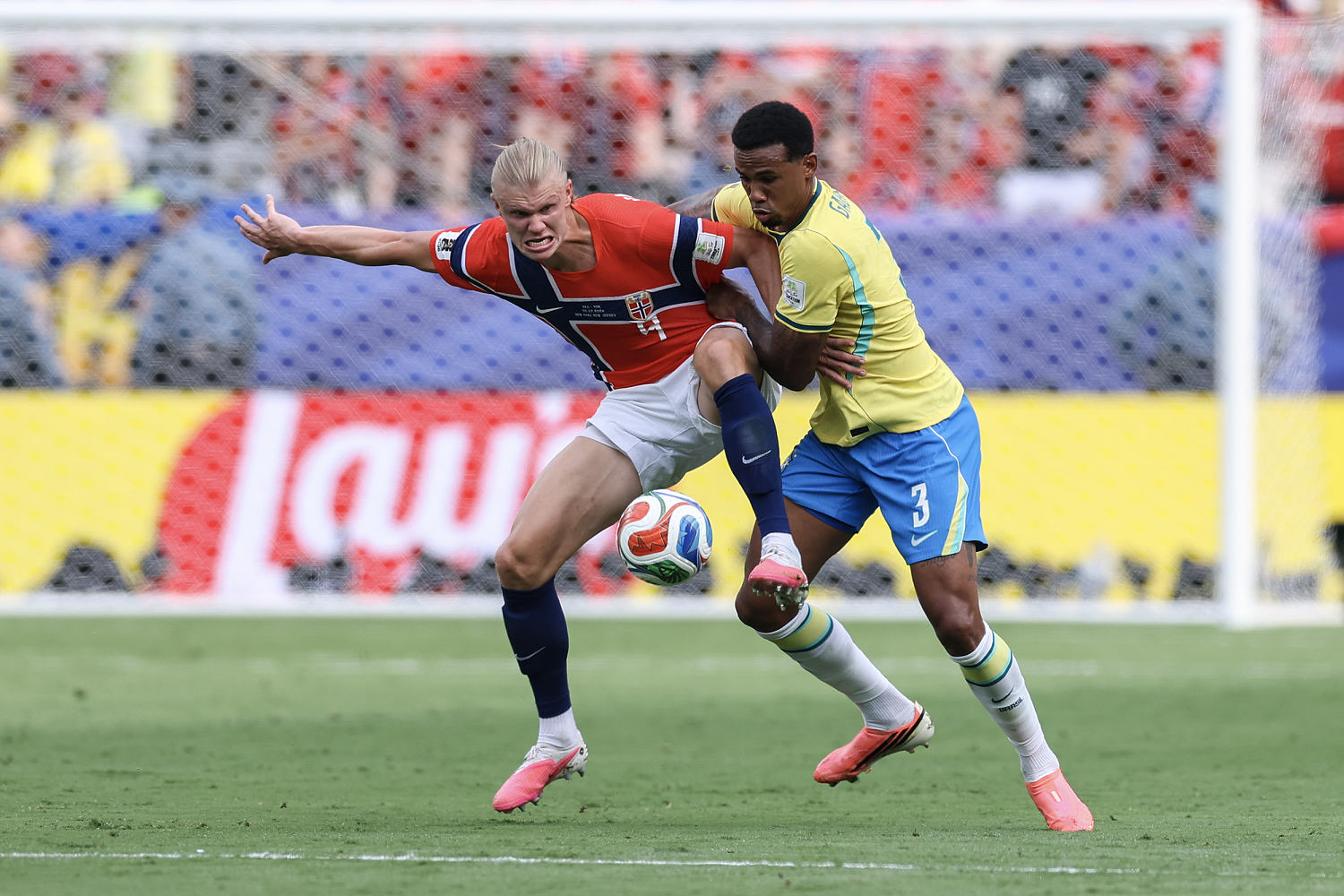 Erling Haaland cements superstar status, scores twice in Norway’s 2-1 win over Brazil