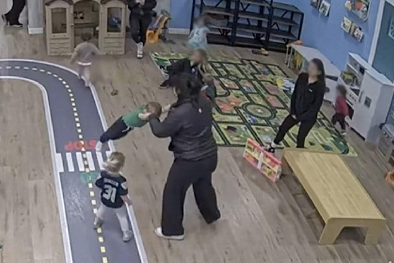Toddler sustains brain injury in fall after California childcare worker threw him into the air, lawsuit says