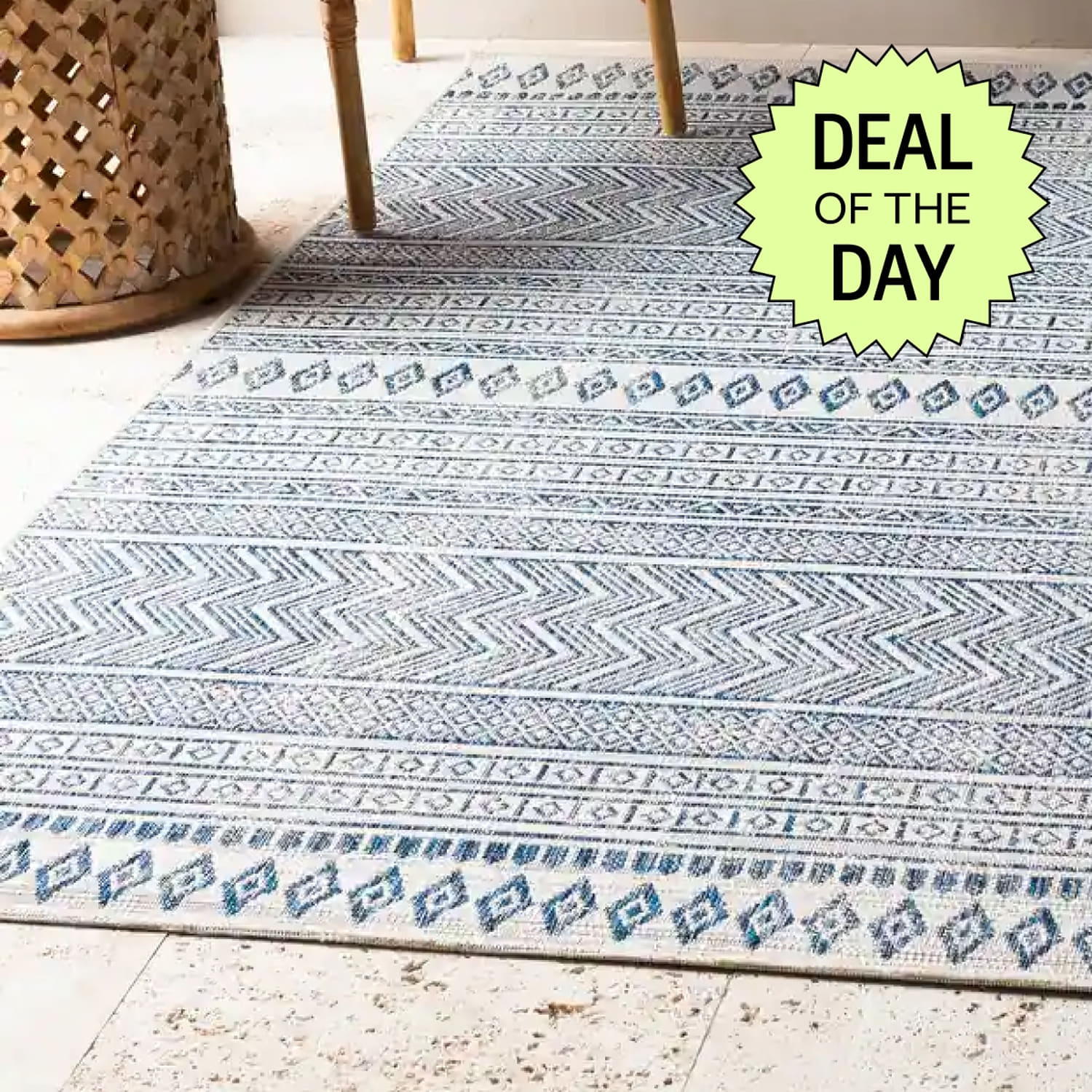 Outdoor rugs are on major sale at Bed Bath & Beyond, with items up to 70% off