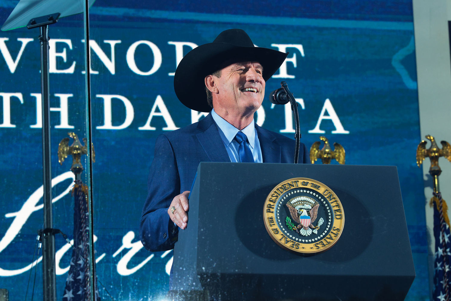 South Dakota Gov. Larry Rhoden fends off GOP challenger in primary runoff