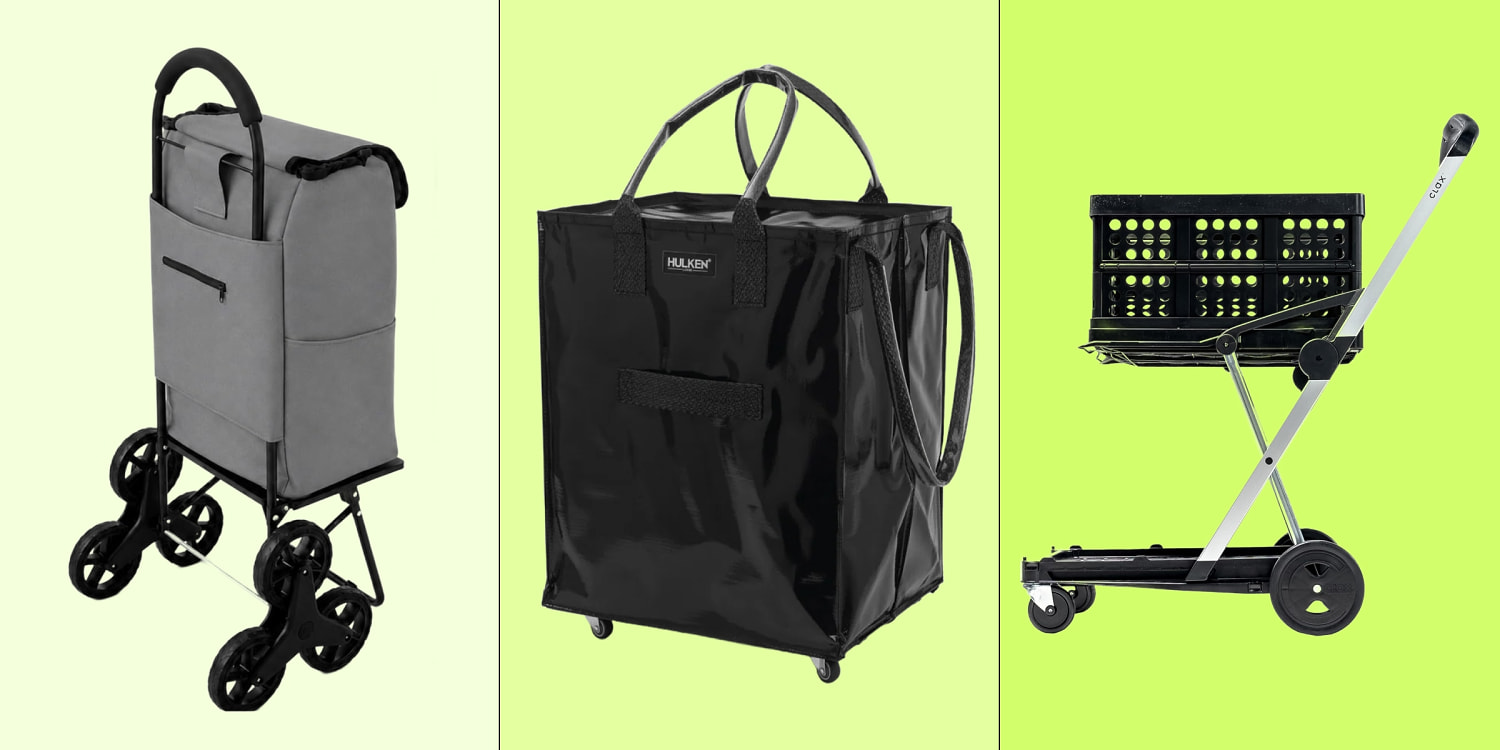 The 5 best carts and rolling totes for schlepping groceries, laundry and more