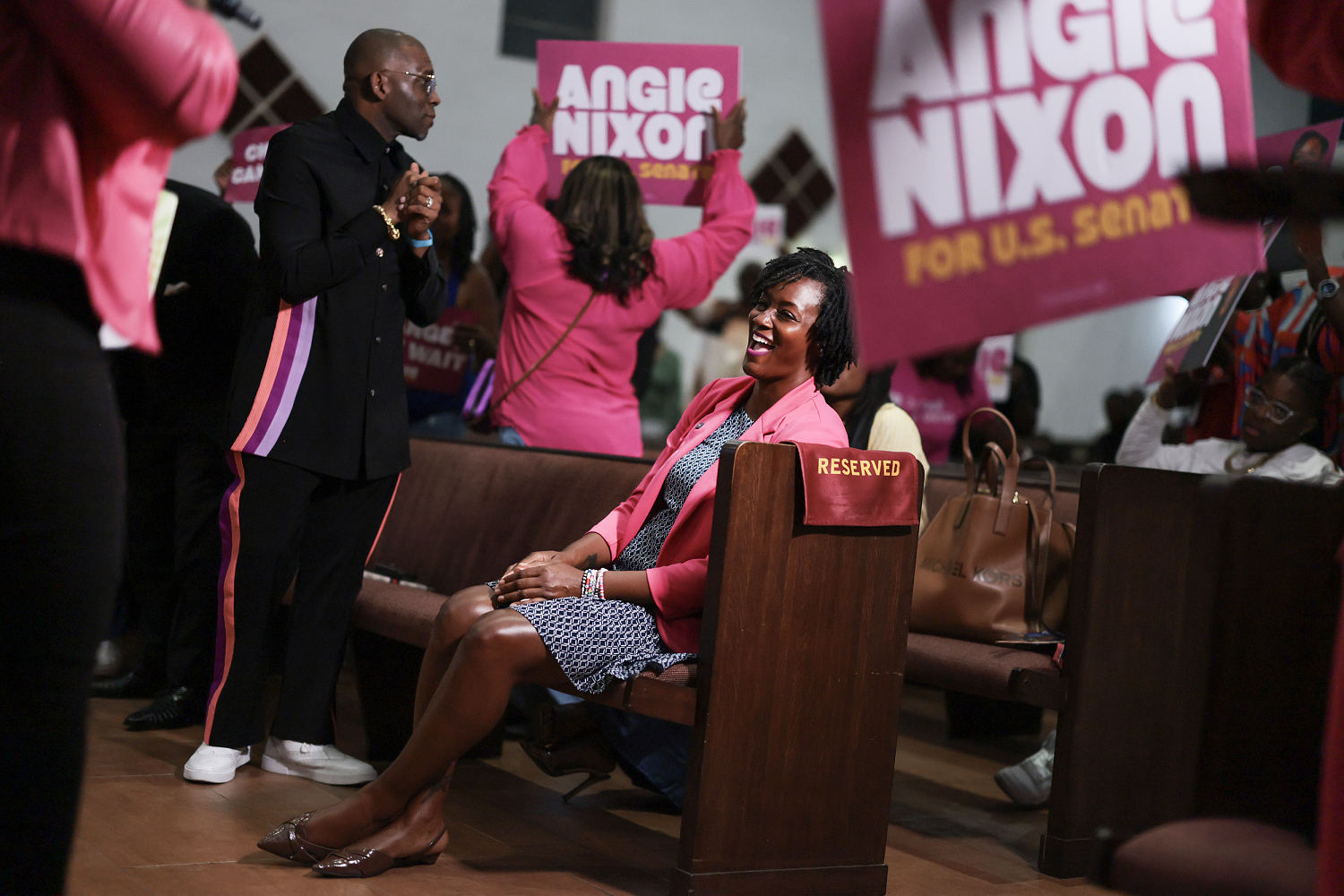Democratic socialist Angie Nixon scores upset in Florida’s Democratic Senate primary