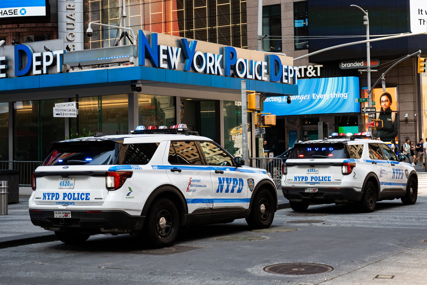 NYPD shoots woman with knife near Times Square after she attacked at least 2 people, officials say