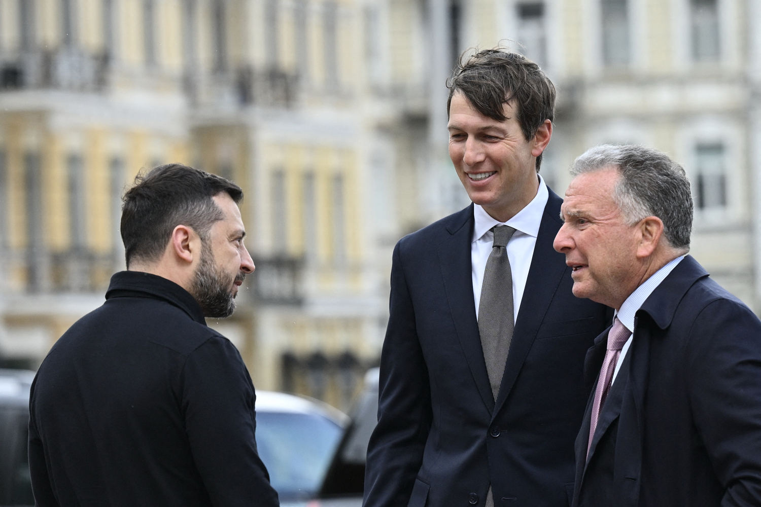 U.S. envoys Witkoff and Kushner meet with Zelenskyy in Kyiv after peace talks in Moscow