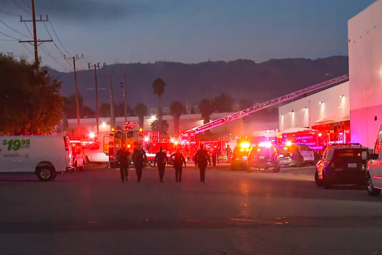 Helicopter crashes in Los Angeles, killing at least one