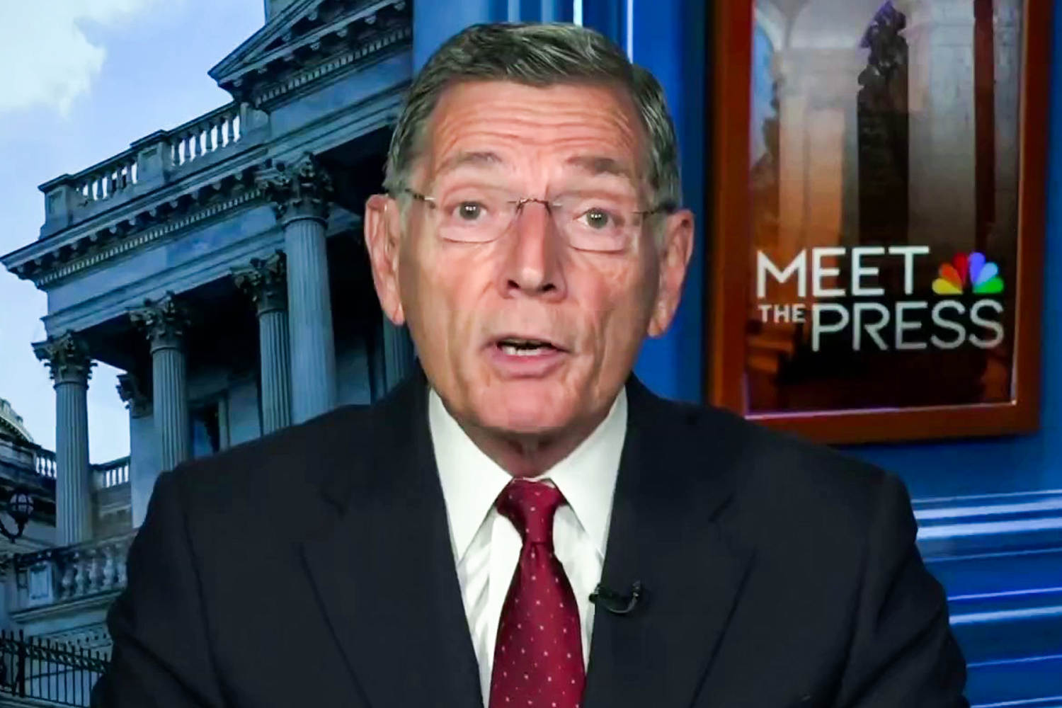 Sen. John Barrasso says Trump isn’t violating the Constitution by banning reporters from the White House
