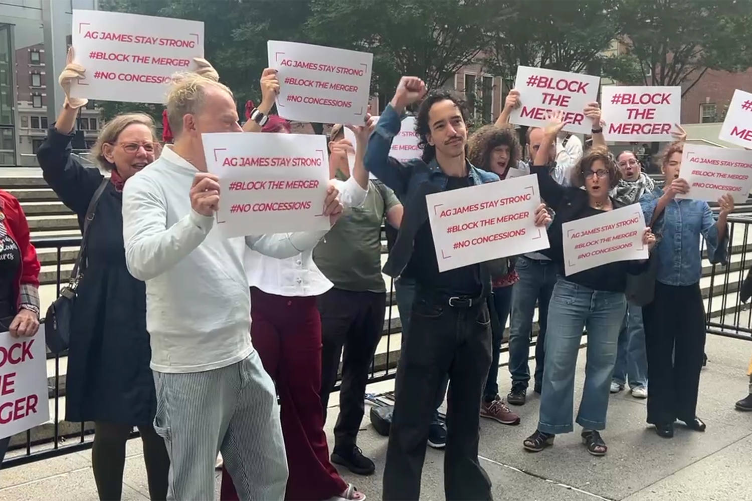 ‘Block the Merger’ push continues amid reported Paramount settlement with states