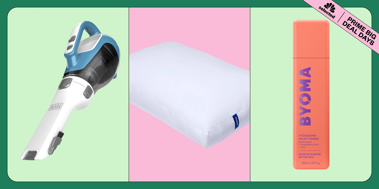 Shop early October Prime Day deals under $50 on Medicube, Casper and more