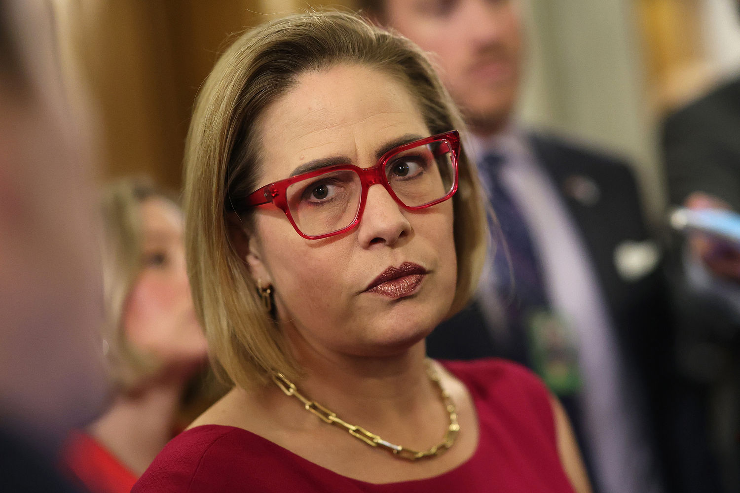 Ex-boyfriend of former Sen. Kyrsten Sinema allegedly threw 22 of her paintings in a pool