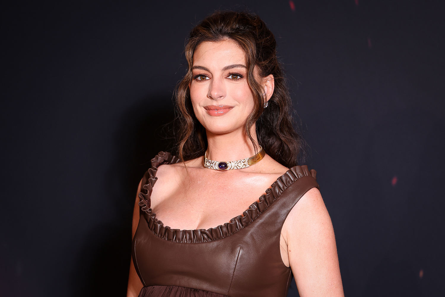 Anne Hathaway says doctor warned that ‘Hot Ones’ interview could induce early labor