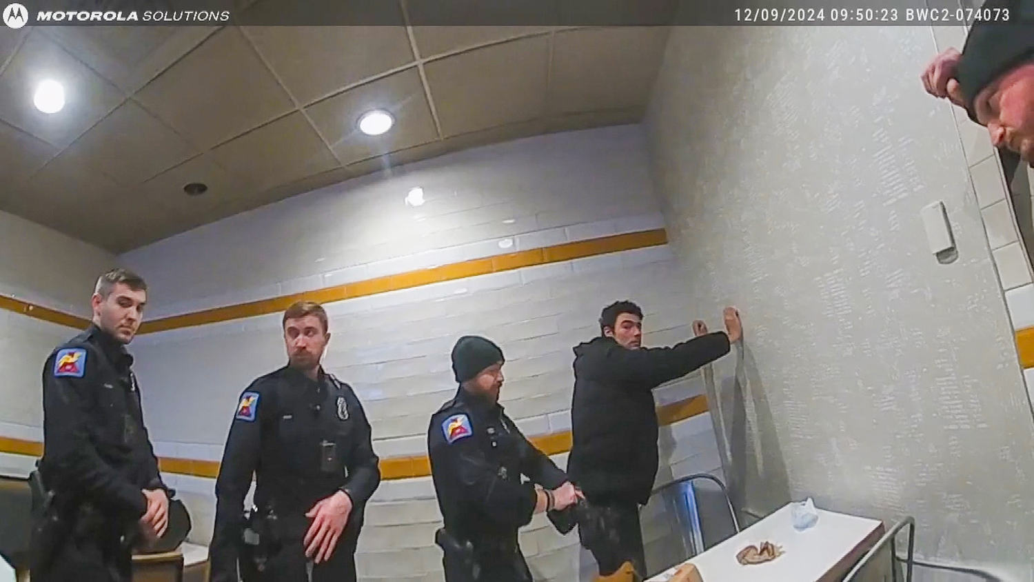 ‘That’s 100% him’: Newly released video shows moment police arrest Luigi Mangione