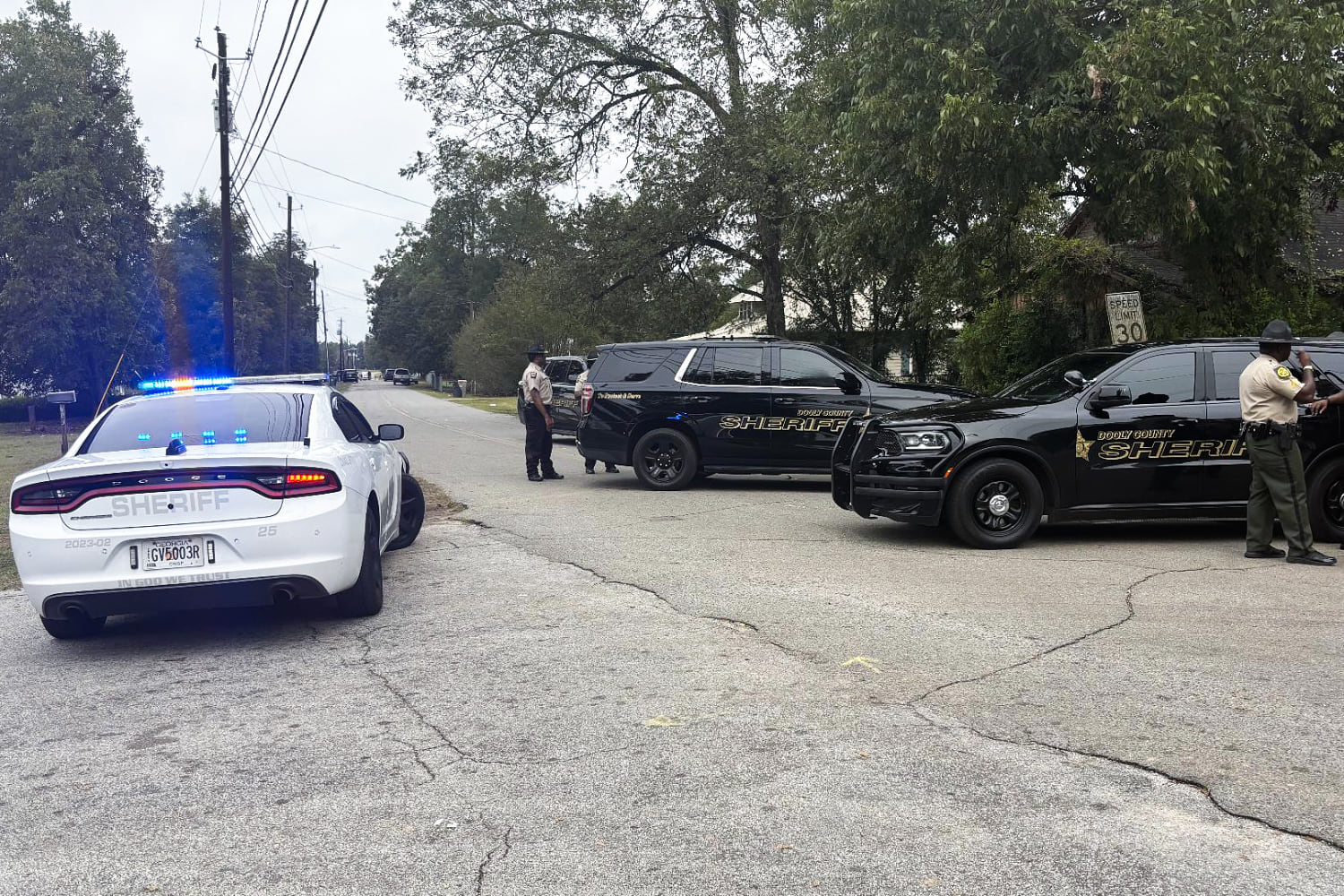 Two dead, 35 wounded in shooting at Georgia block party
