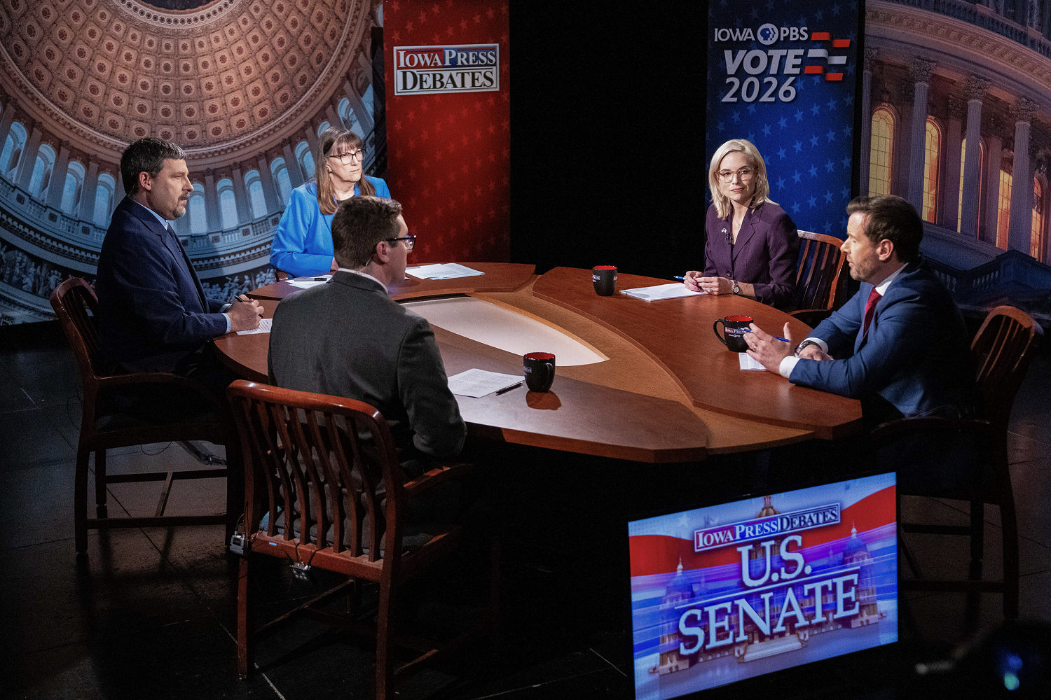 Trump dominates the Iowa Senate debate from afar