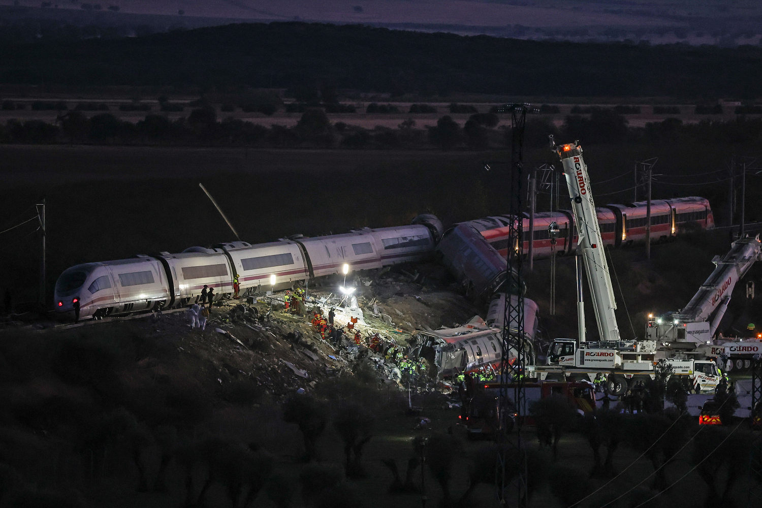 Spain train crash leaves at least 68 dead in second major collision this year