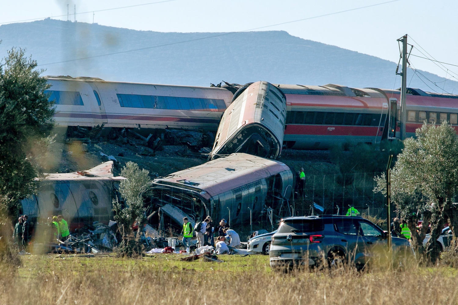 Spain train crash leaves at least 64 dead in second major collision this year