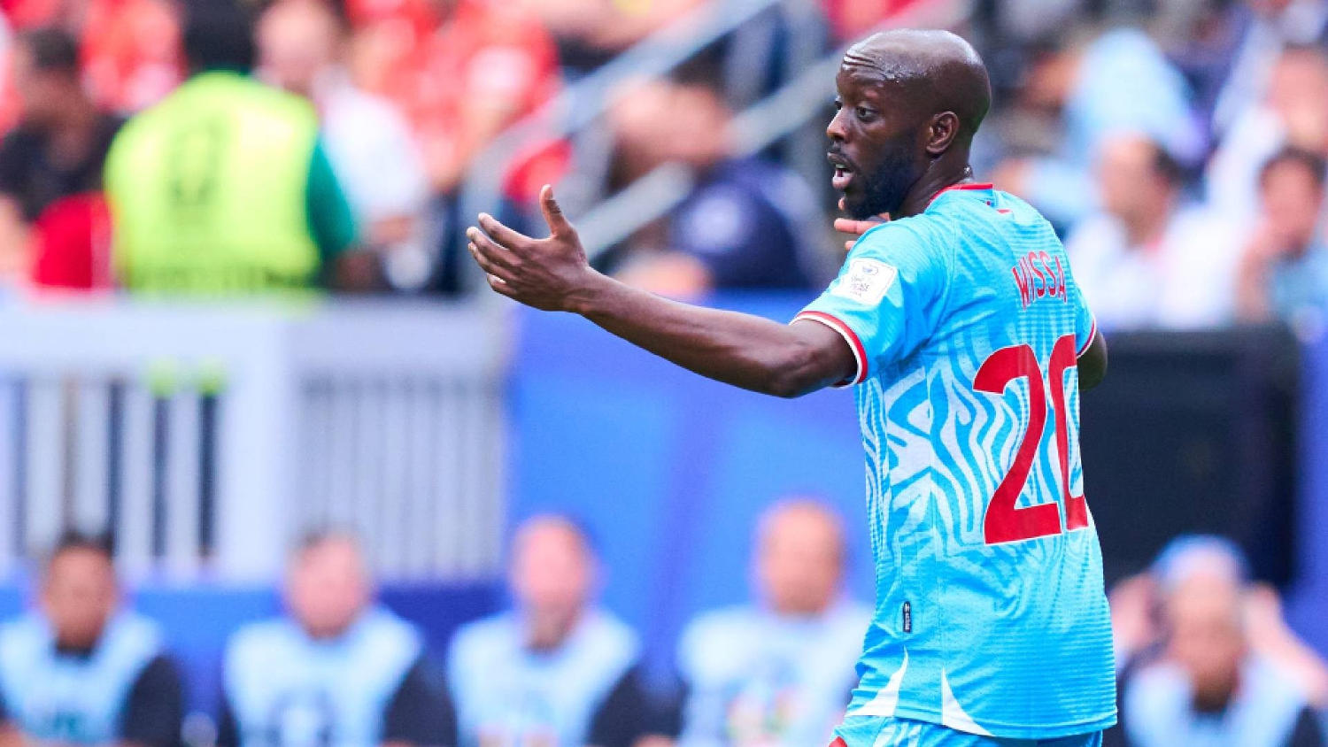 Yoane Wissa se eleva por los cielos y empata el partido para RD del Congo