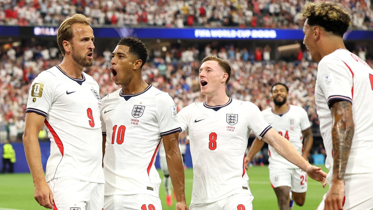 Kane no falla dos veces: marca de penal tras repetición ordenada por el VAR ante Croacia