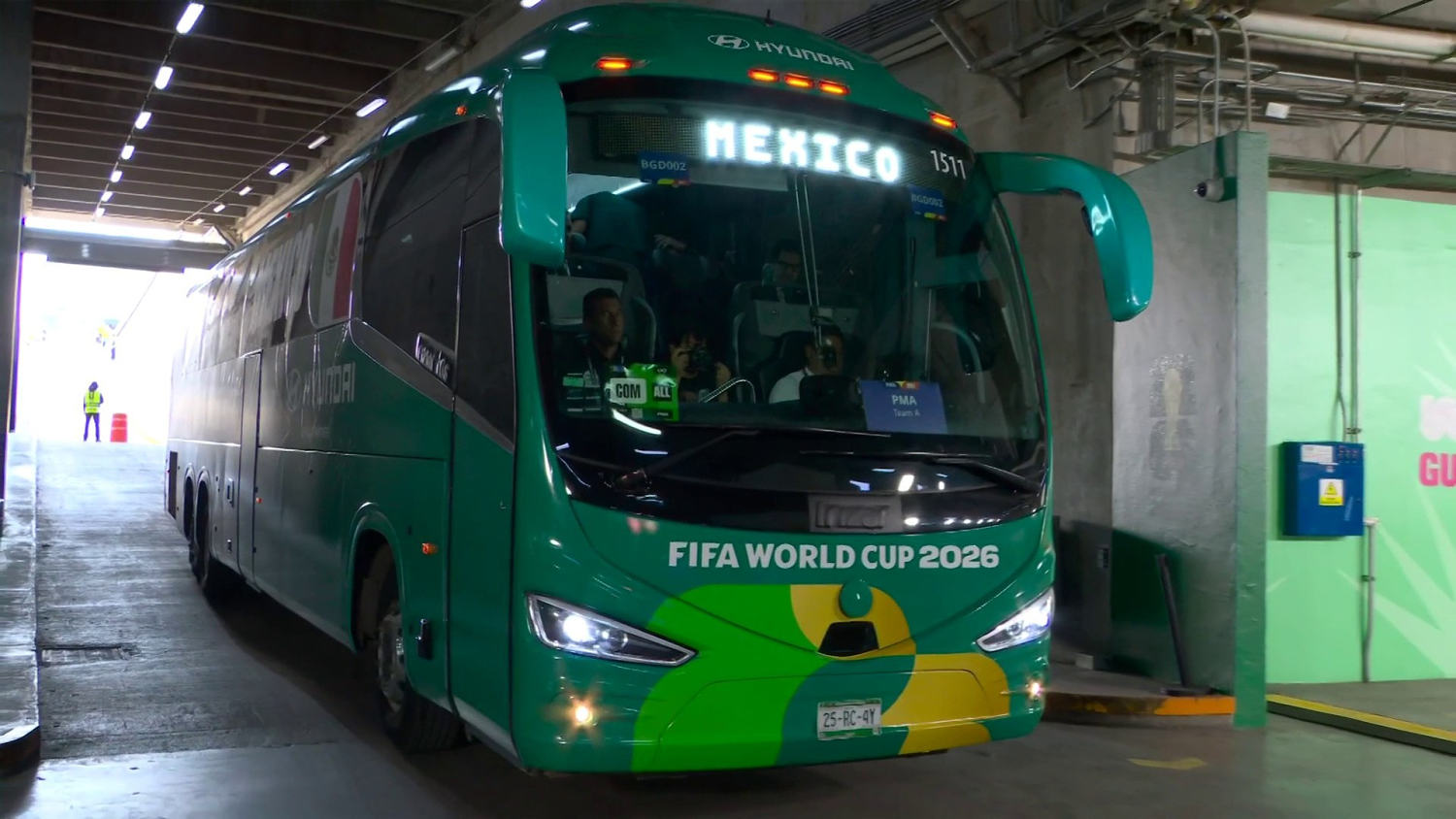 ¡México llega al Estadio Guadalajara para enfrentar a Corea del Sur!