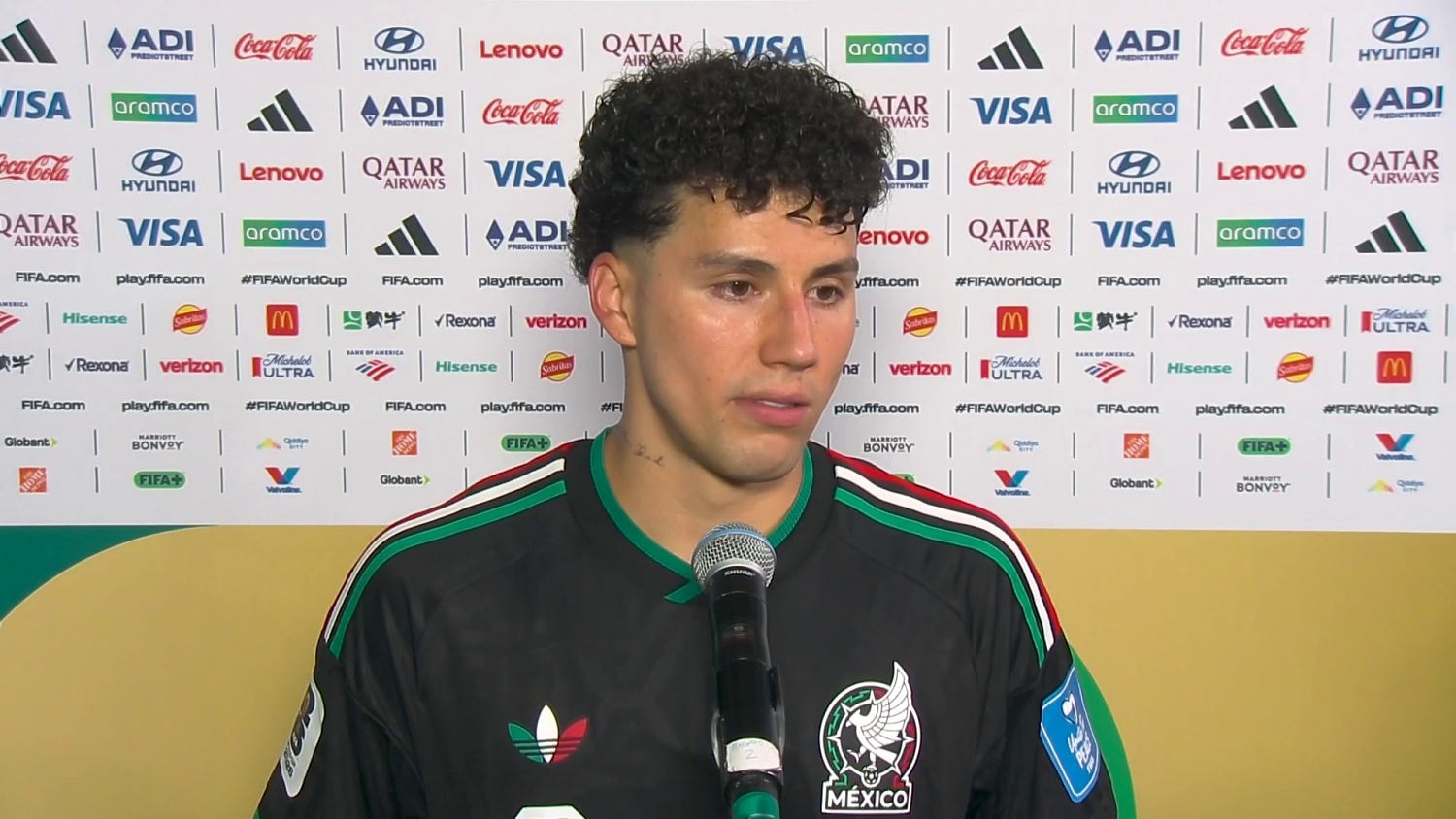 Jorge Sánchez tras triunfo de México: "Con nuestra gente somos más fuertes"