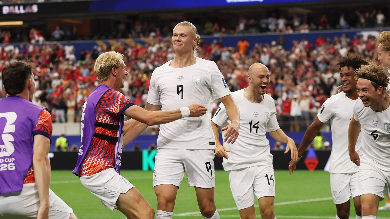 Haaland aparece y regresa la ventaja a Noruega sobre Costa de Marfil