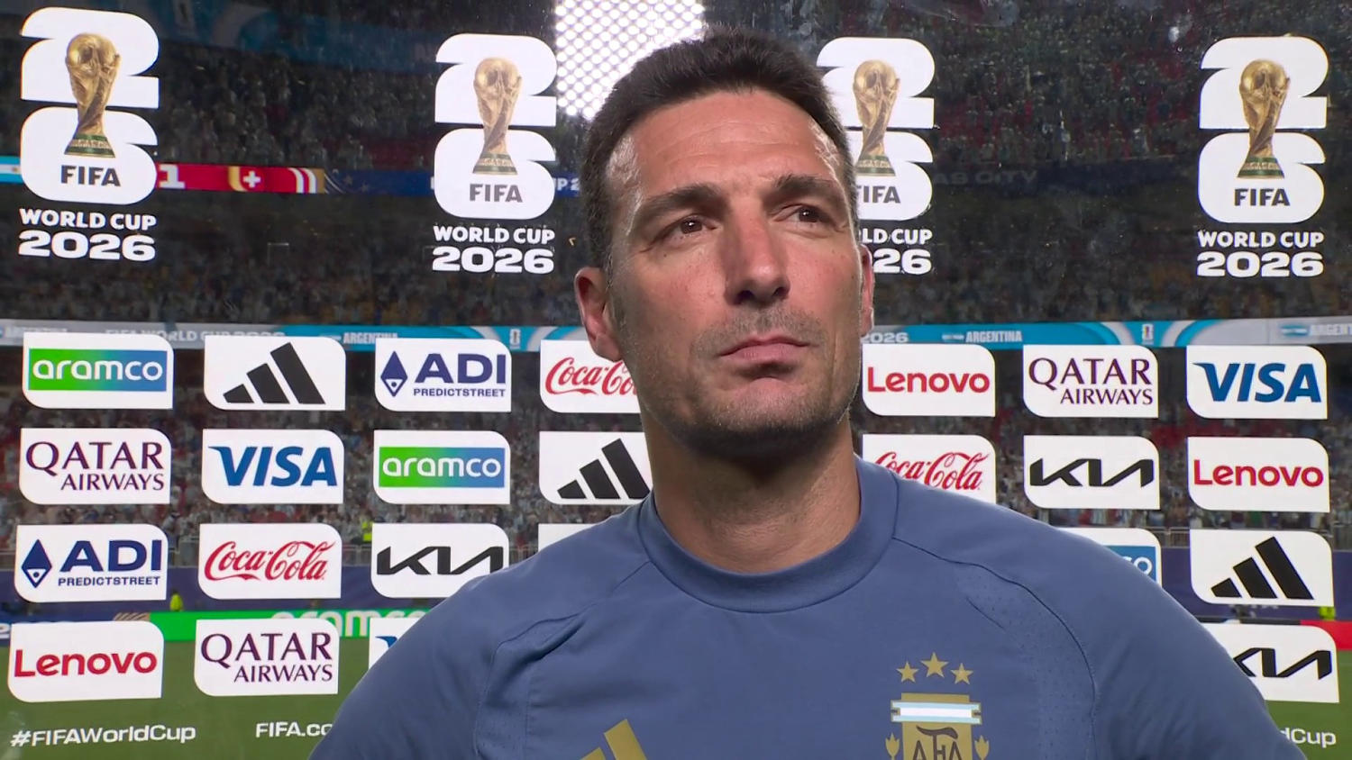 Scaloni tras el pase de Argentina a semifinal: "Da igual que sea Inglaterra o sea Noruega"