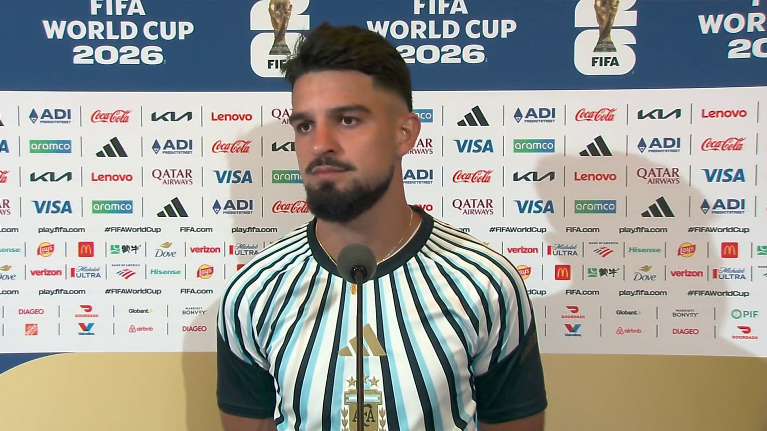 López tras triunfo de Argentina: "Es un partido especial; estamos preparados para lo que viene"