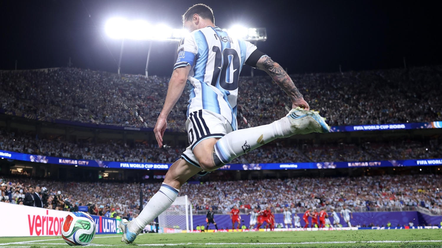 Lionel Messi vs. Suiza: cámara exclusiva de todas sus acciones