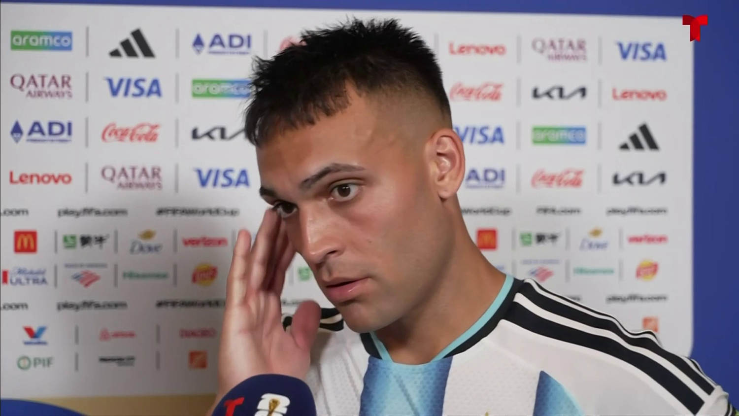 Lautaro Martínez: “Vamos con un equipo de mucha jerarquía”