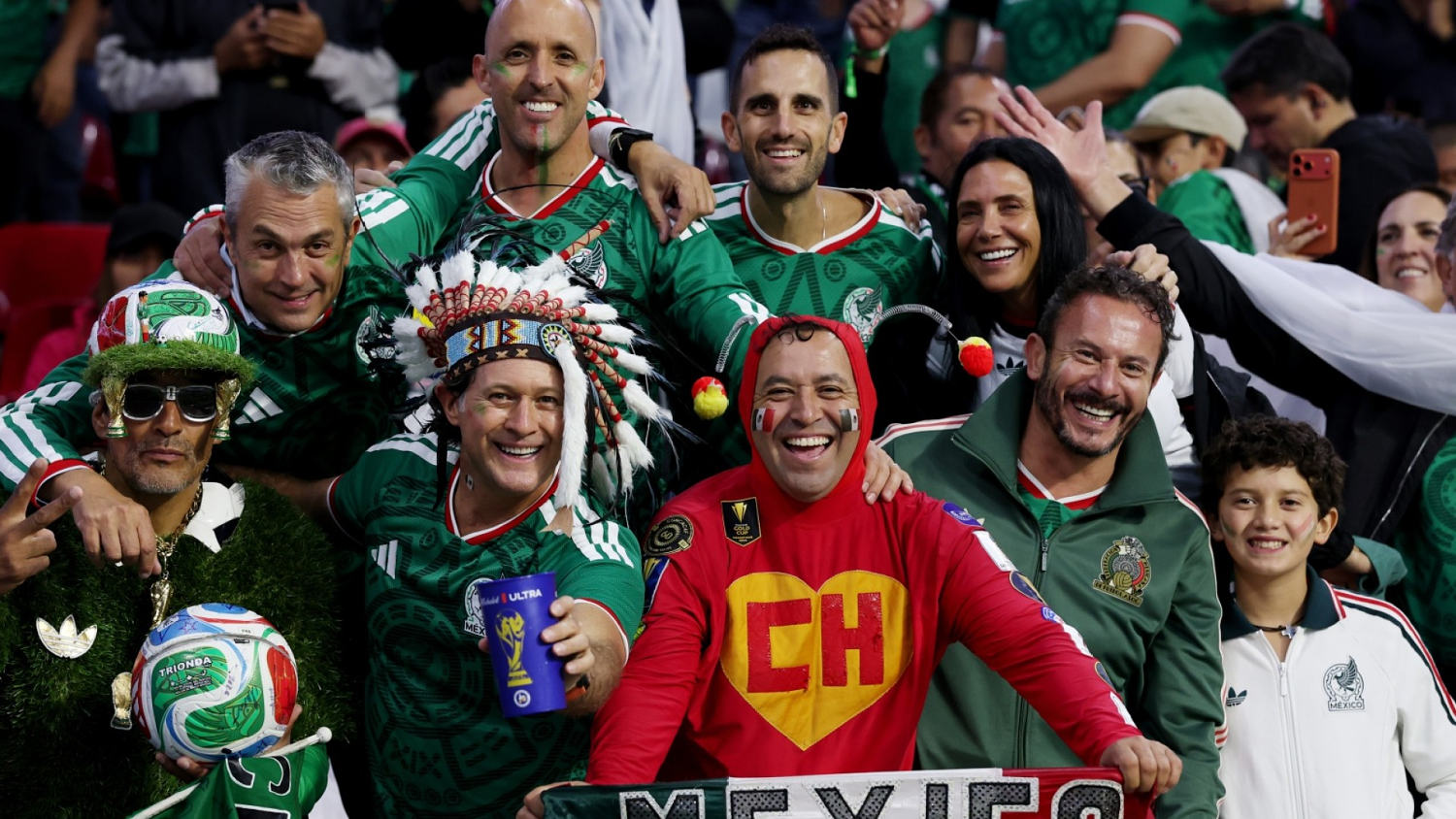 El color lo pusieron los seguidores de México, Ecuador, Francia, Suecia, Noruega y Costa de Marfil