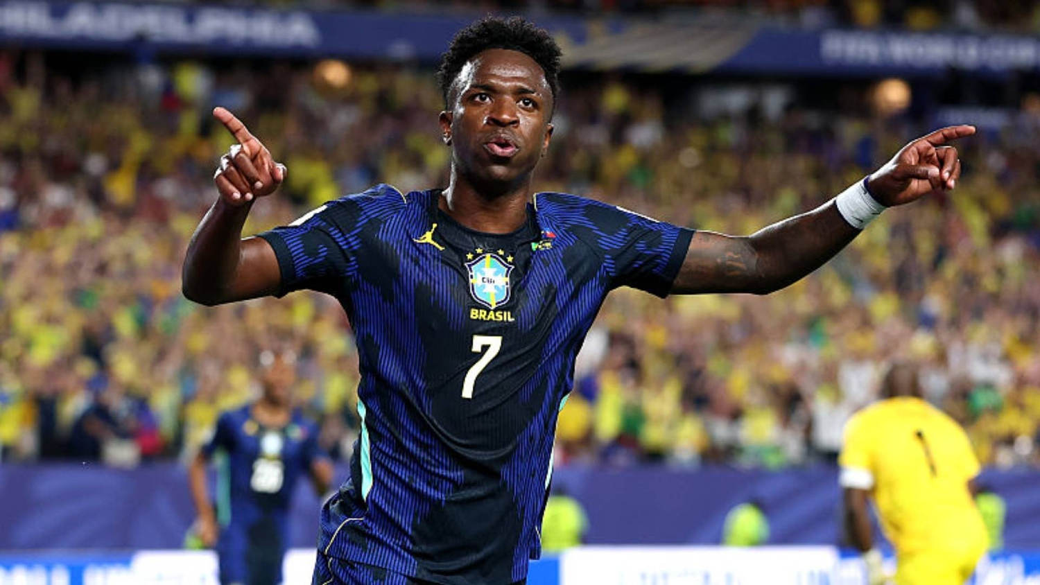 Gol de Vinícius Jr. hace estallar Filadelfia con el tercero de Brasil ante Haití