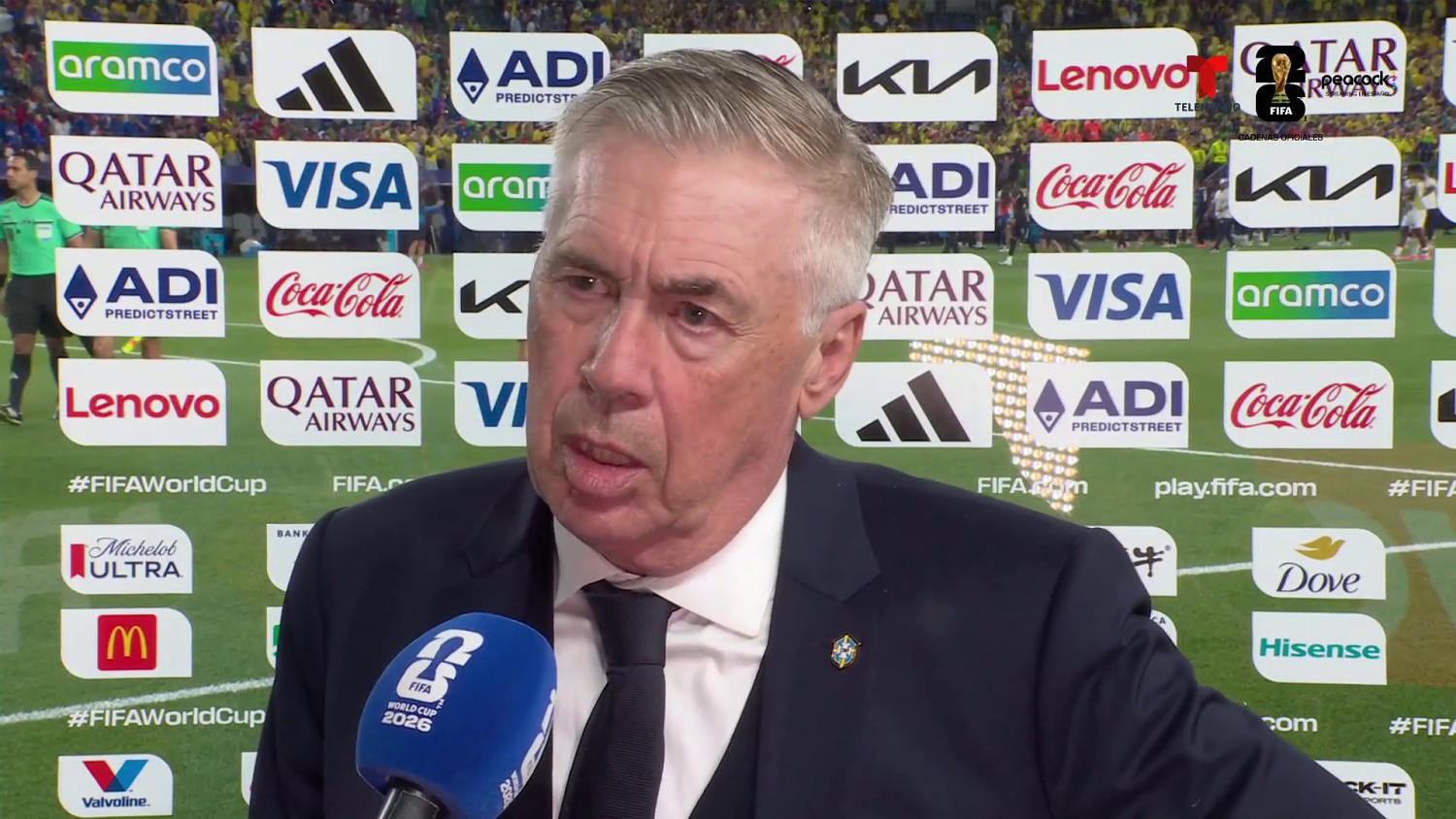 Ancelotti reconoce que Brasil debe mejorar para su próximo partido