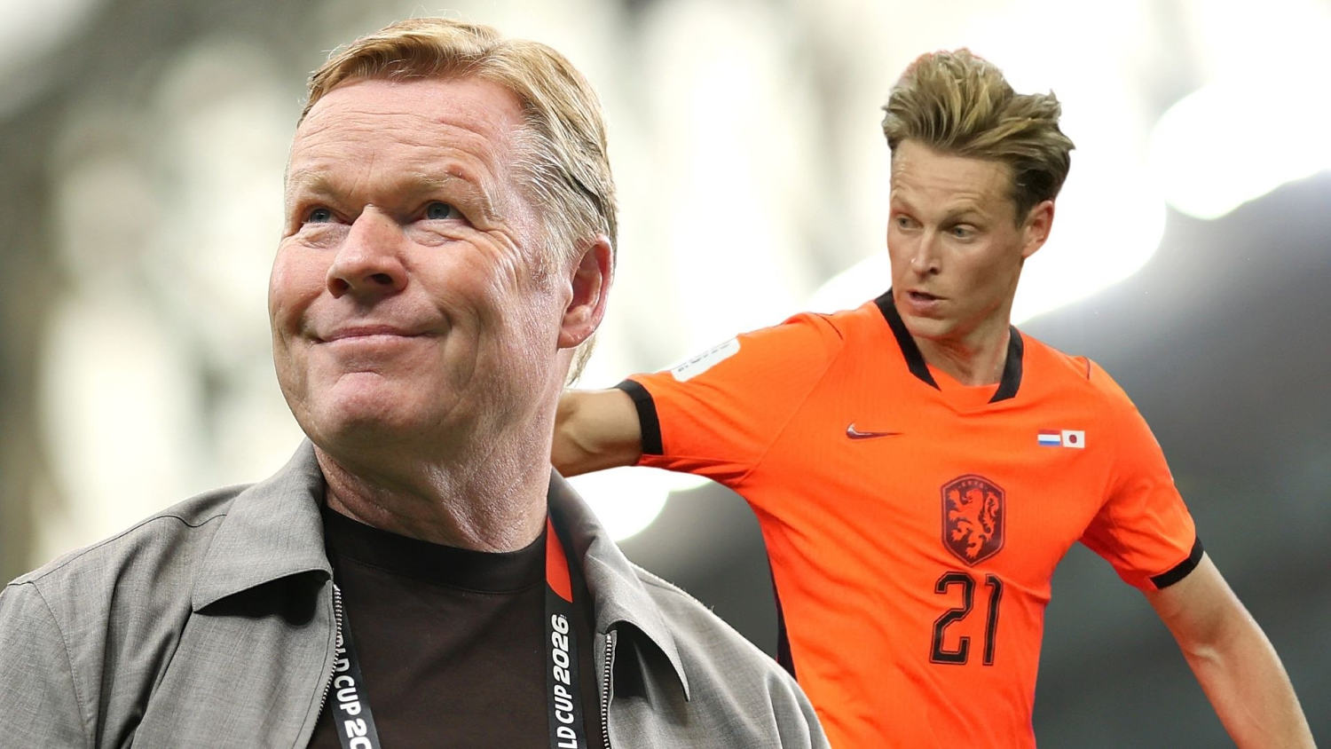 Ronald Koeman da una actualización sobre Frenkie de Jong antes de su duelo ante Suecia