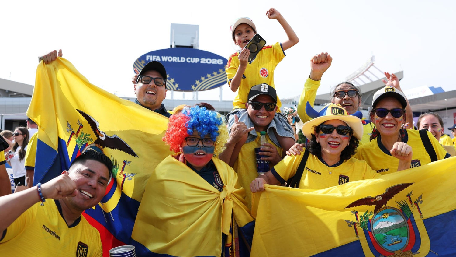 Impresionante la “marea naranja” y la pasión de los ecuatorianos y alemanes
